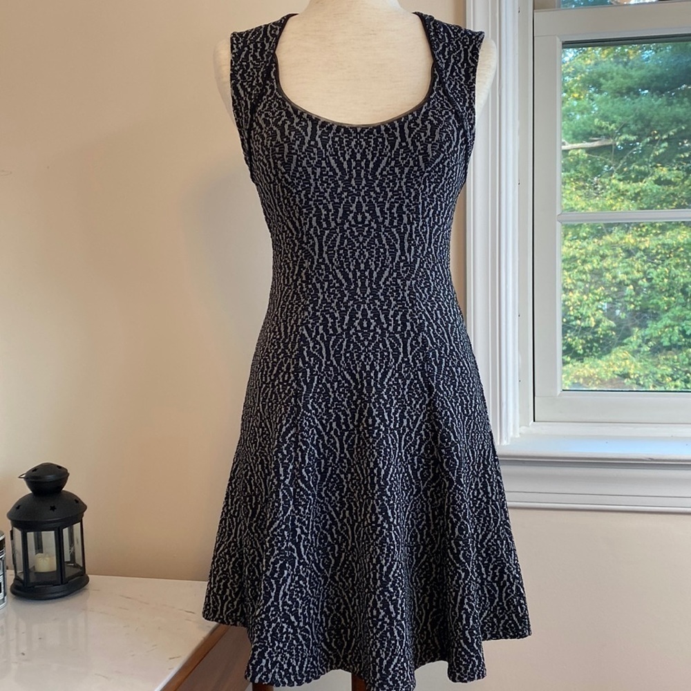 Silence + Noise stretch cut out skater dress